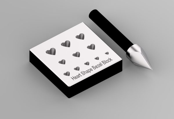 Heart Bezel Block-Small