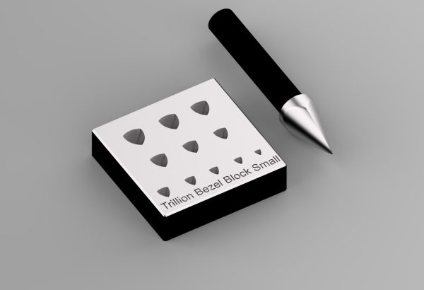 Trillion Bezel Block Small
