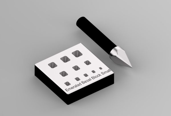 Emerald Bezel Block-Smal