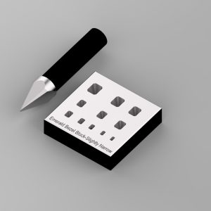 Emerald Bezel Block-Slightly Narrow