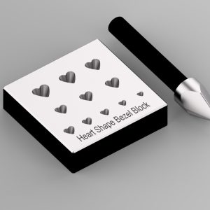 Heart Bezel Block-Small