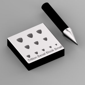 Trillion Bezel Block Small