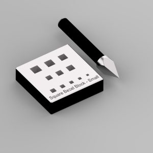 Square Bezel Block – Small – 4mm to 14mm
