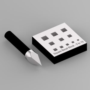 Square Bezel Block – 5mm to 15mm