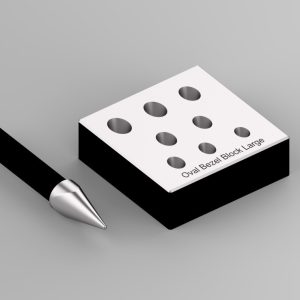 Oval Bezel Block Large