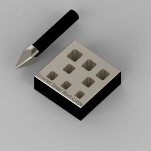 Emerald Bezel Block-Large