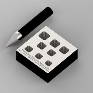 Emerald Bezel Block-Large Almost Square