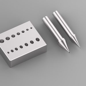 Round & Oval Combo Bezel Forming Block, 7 Round & 7 Oval Shapes