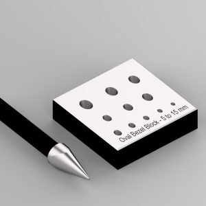 Oval Bezel Block Small – 5mm to 15mm